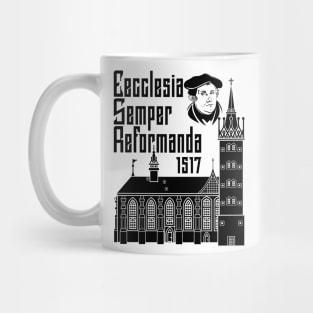 95 theses of the reformation of the church. Wittenberg 1517. Mug